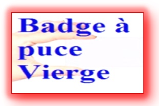 Badge de Proximité à Puce Vierge 